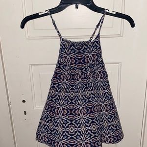 Pretty print (multicolor) top